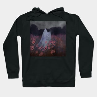 Ghost in a field of flowers Hoodie